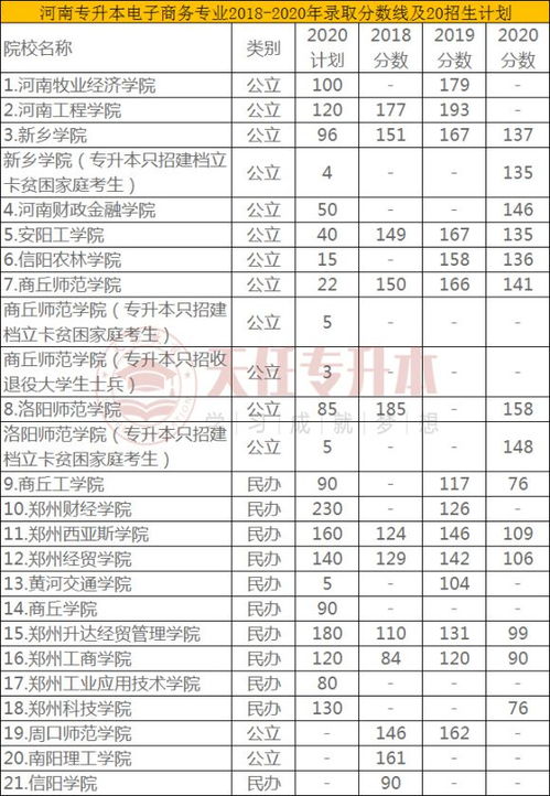 电子商务专业的二本大学